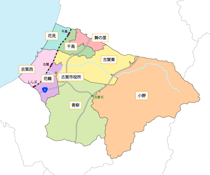 地図から場所を探す