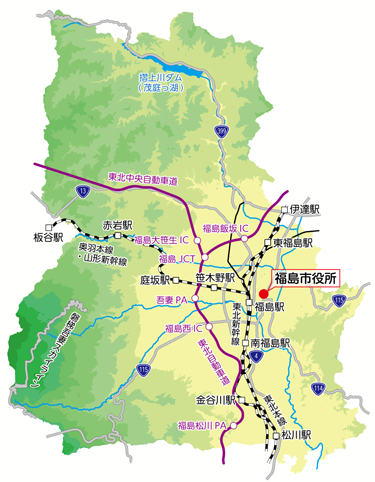 地図から場所を探す