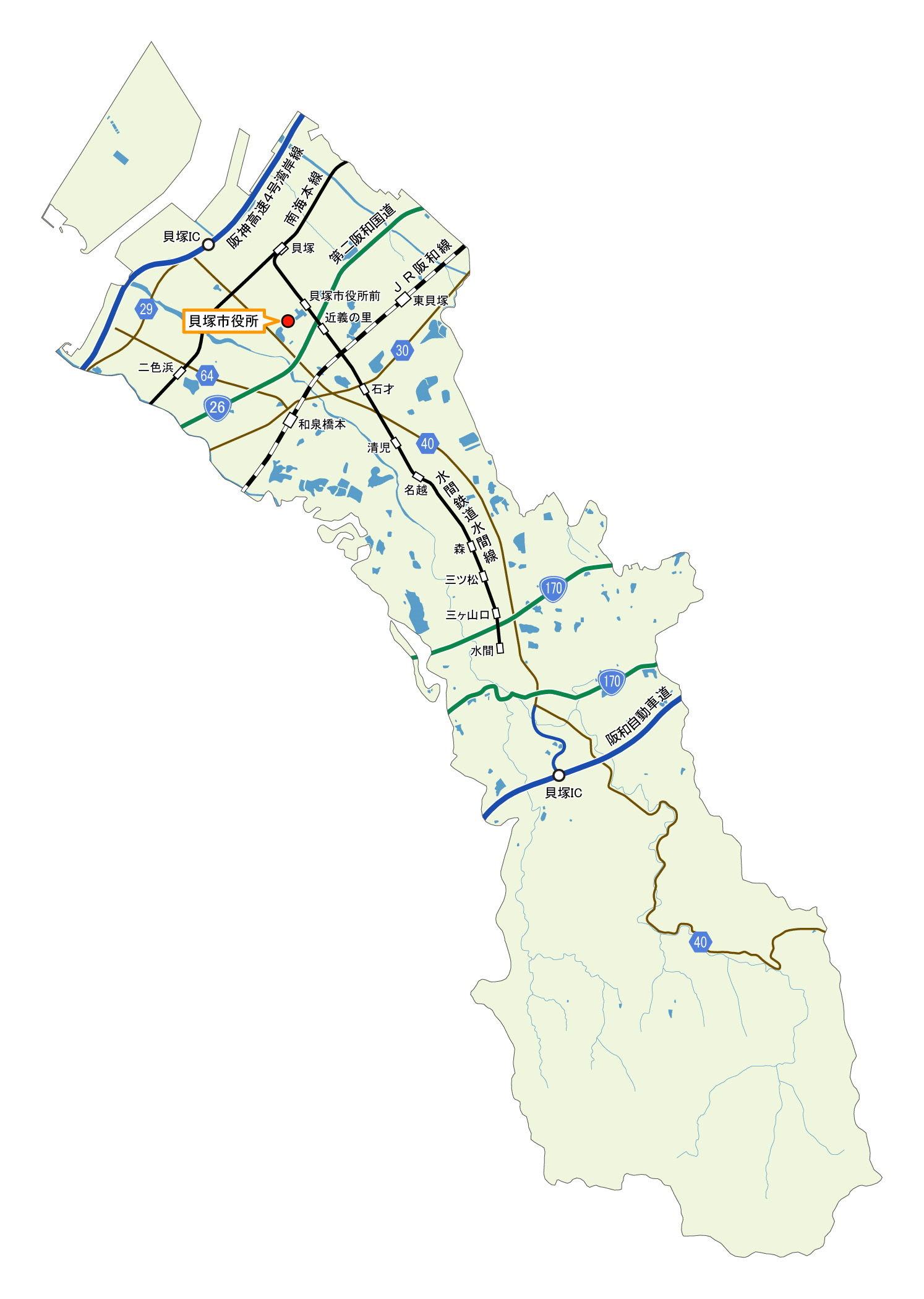 地図から場所を探す