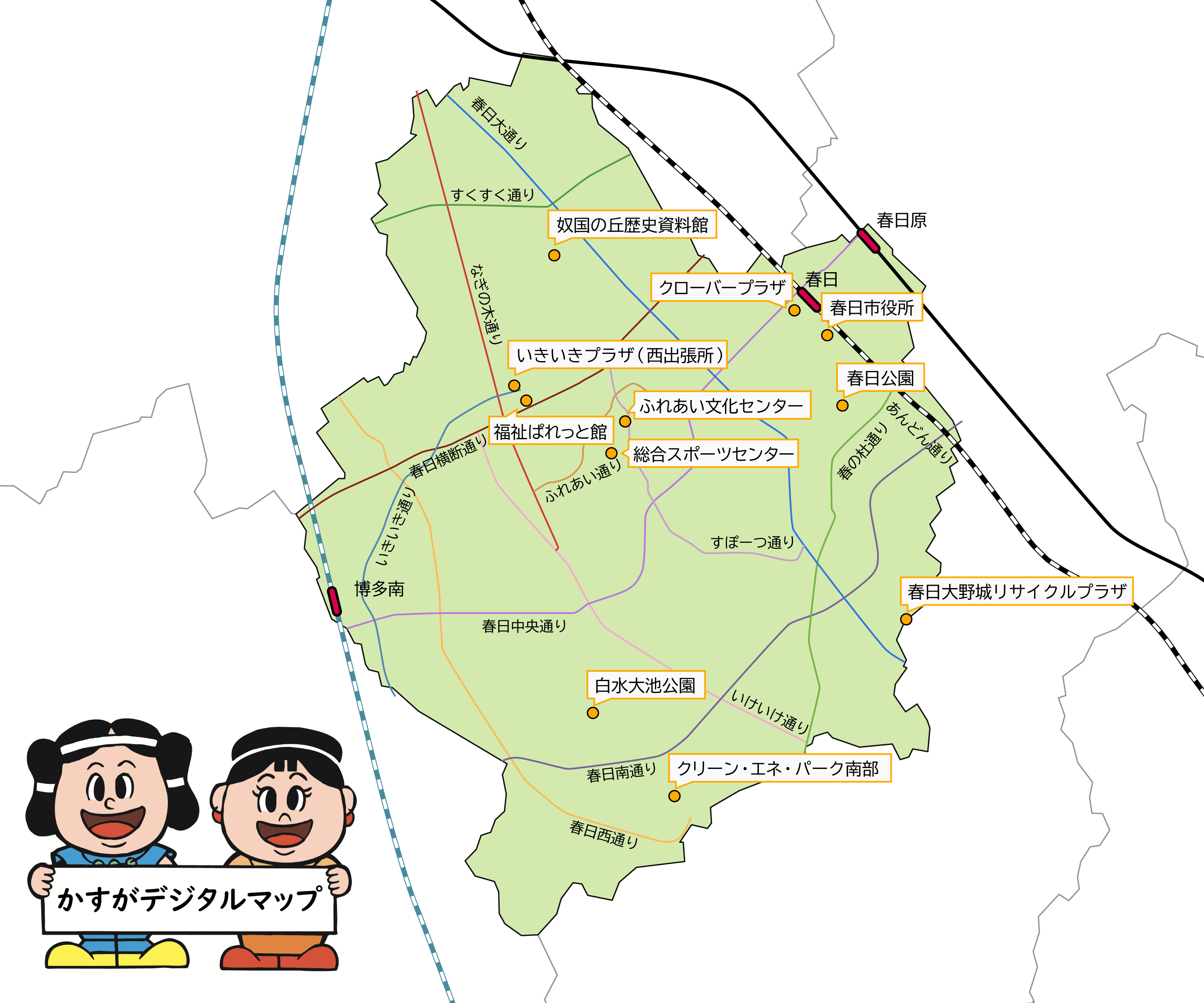 地図から場所を探す