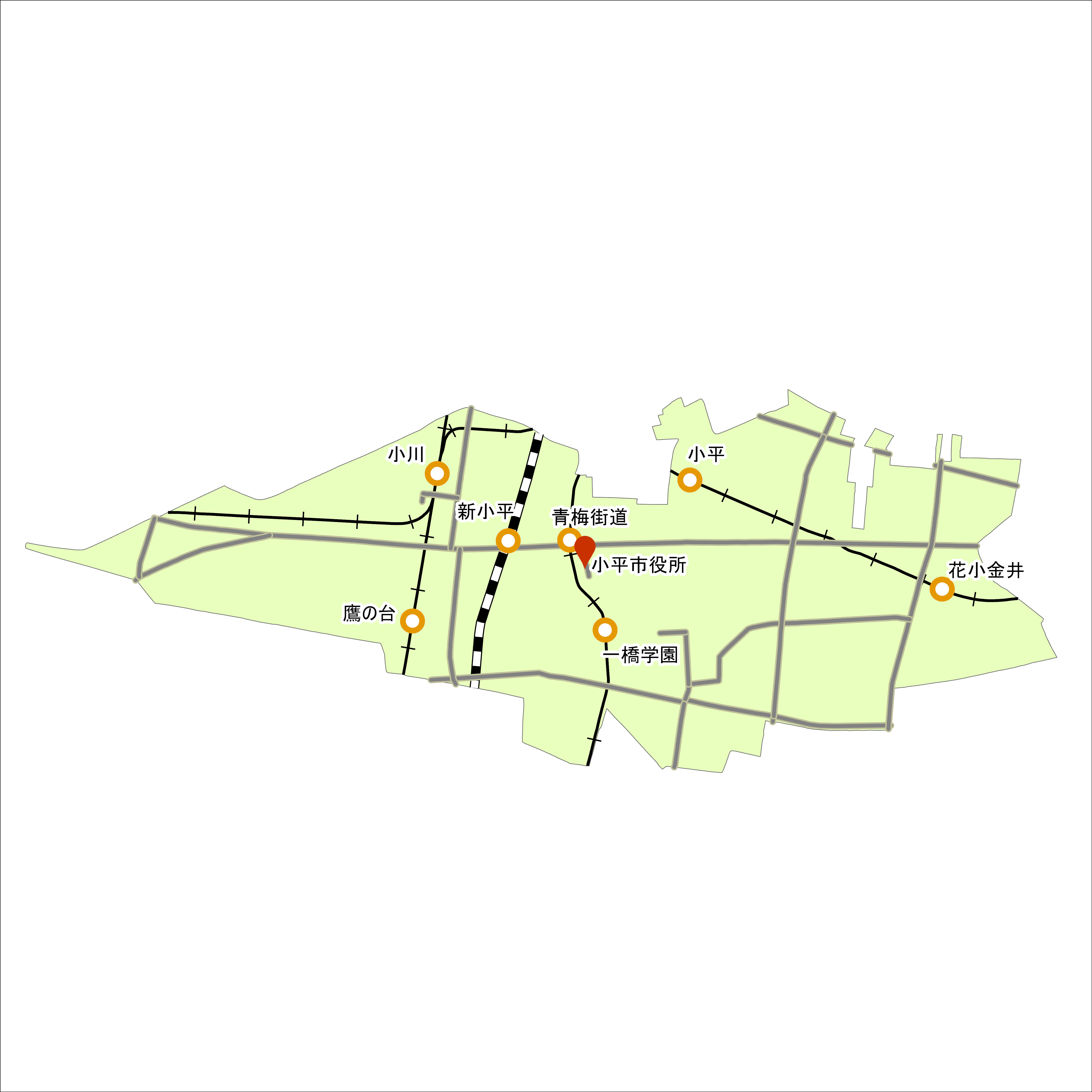 地図から場所を探す