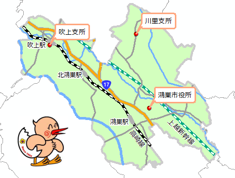 地図から場所を探す