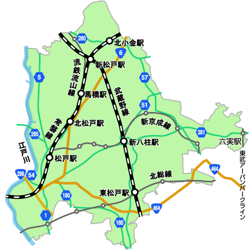 地図から場所を探す