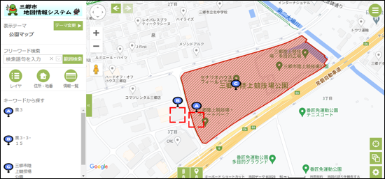 範囲検索の結果 範囲検索の結果