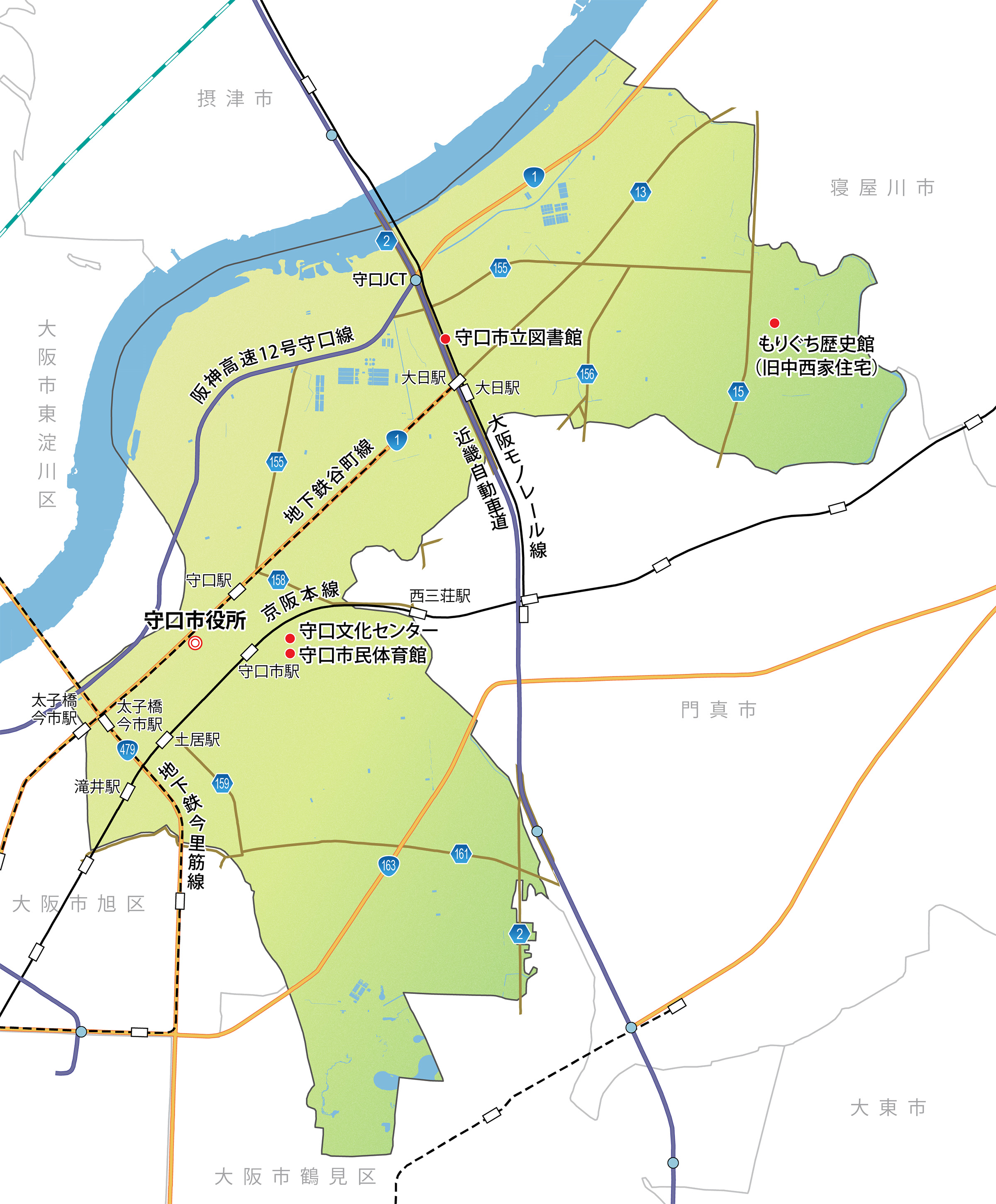 地図から場所を探す
