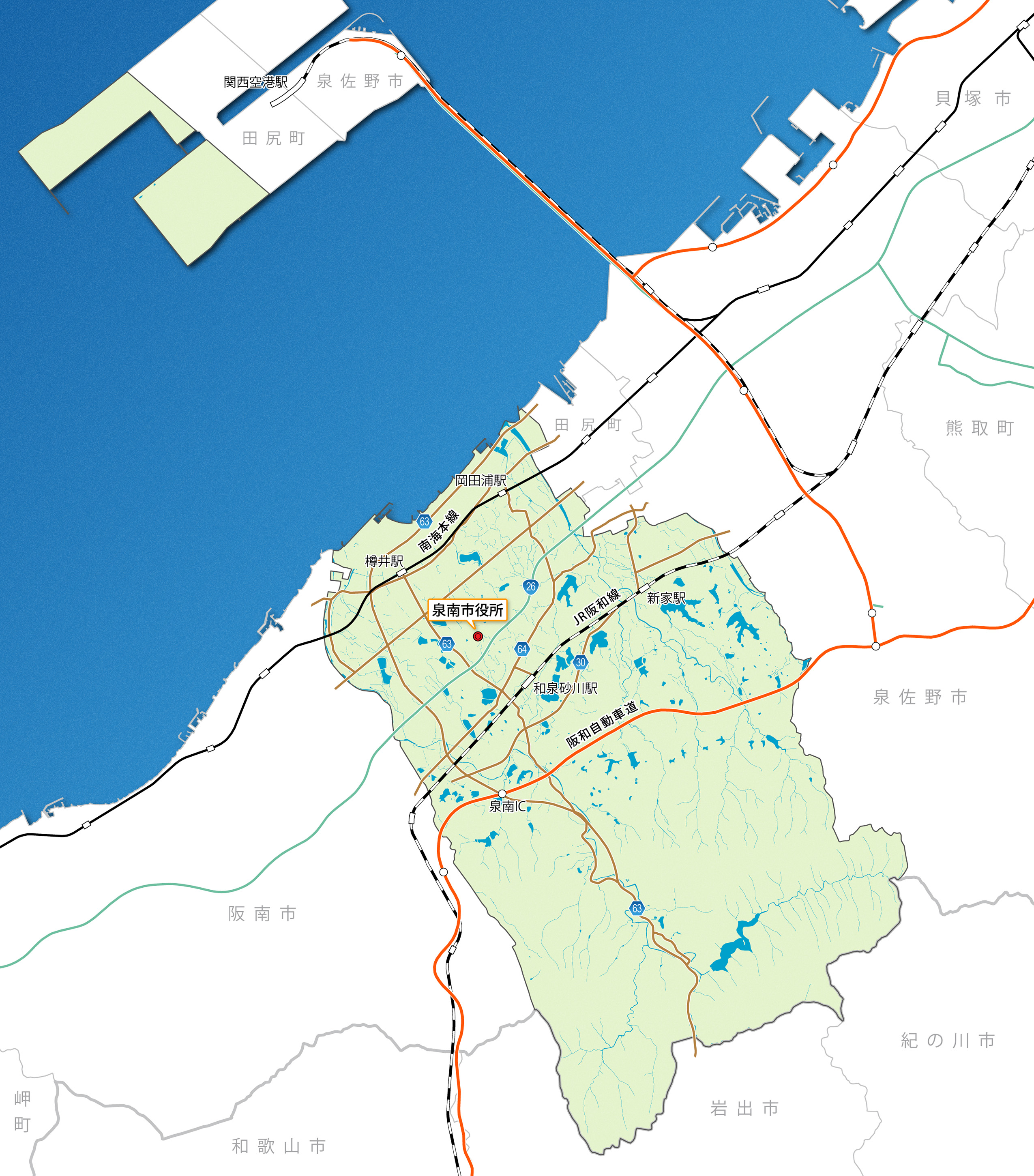 地図から場所を探す