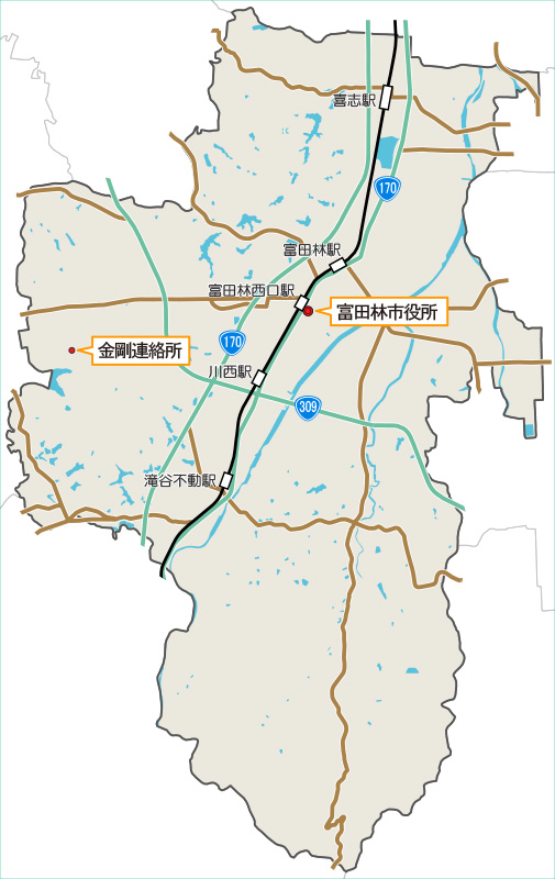地図から場所を探す