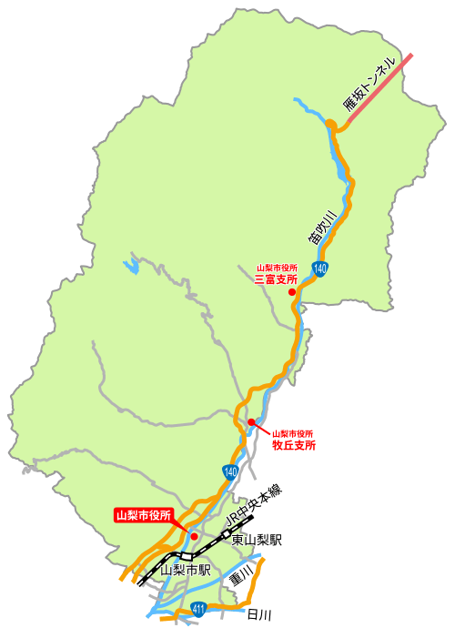 地図から場所を探す